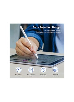 erorex iPad Pencil 2nd Generation with Magnetic & USB Charging, Stylus Pen for iPad with Palm Rejection, Compatible with iPad 10/9/8/7/6, iPad Mini 6/5, iPad Air 5/4/3, iPad Pro 11", iPad Pro 12.9" 6/5/4/3  - Image 5