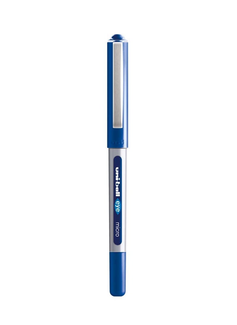 Uniball 1-Piece Eye Micro Rollerball Pen 0.5mm Tip Blue Ink  - Image 1