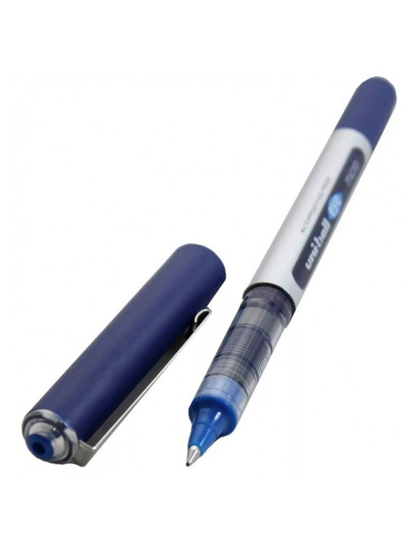 Uniball 1-Piece Eye Micro Rollerball Pen 0.5mm Tip Blue Ink  - Image 2