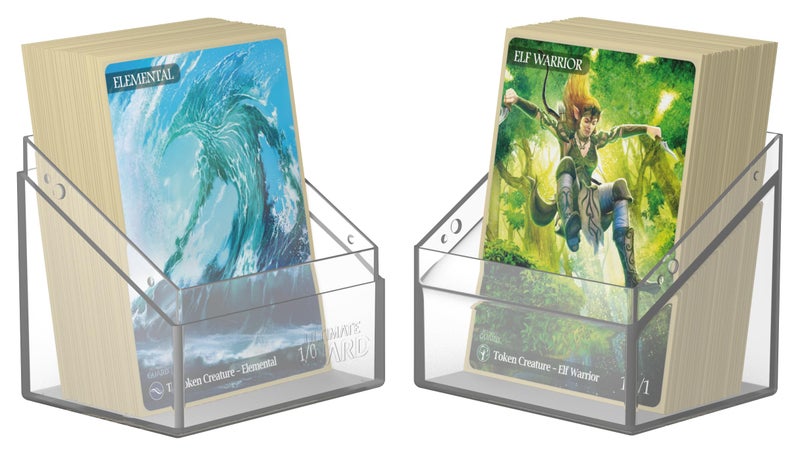 Ultimate Guard Boulder 80+ Classic, Deck Case for 80 Double-Sleeved TCG Cards, Clear, Secure & Durable Storage for Trading Card Games - Image 4