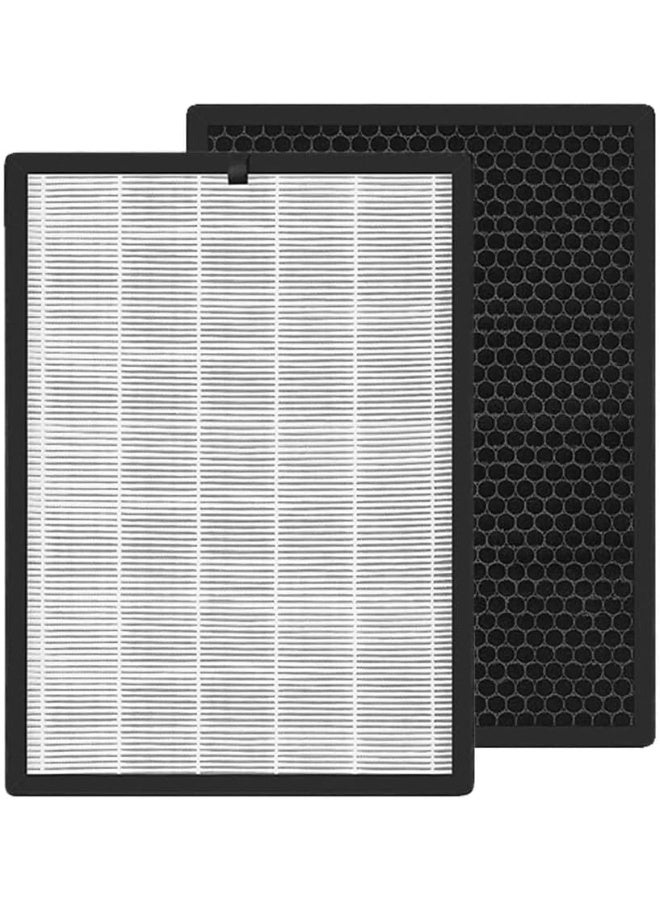 7MD HEPA Filter Replacement for Air Purifier, True HEPA 13 Filter, Removes Dust, Smoke, Odour, Pollen, Pet Hair, High Efficiency Air Purifier Filter, Long Lasting Fresh Air for Home, Office, Bedroom - Image 1