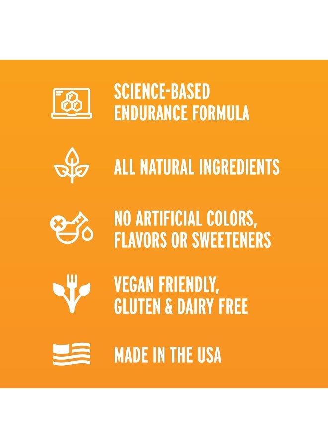 Fluid Performance - Low Sugar Endurance Fuel Sports Drink Mix with Electrolytes, All Natural Ingredients, Gluten-Free for Before or During Exercise (Fresh Citrus) - Image 3