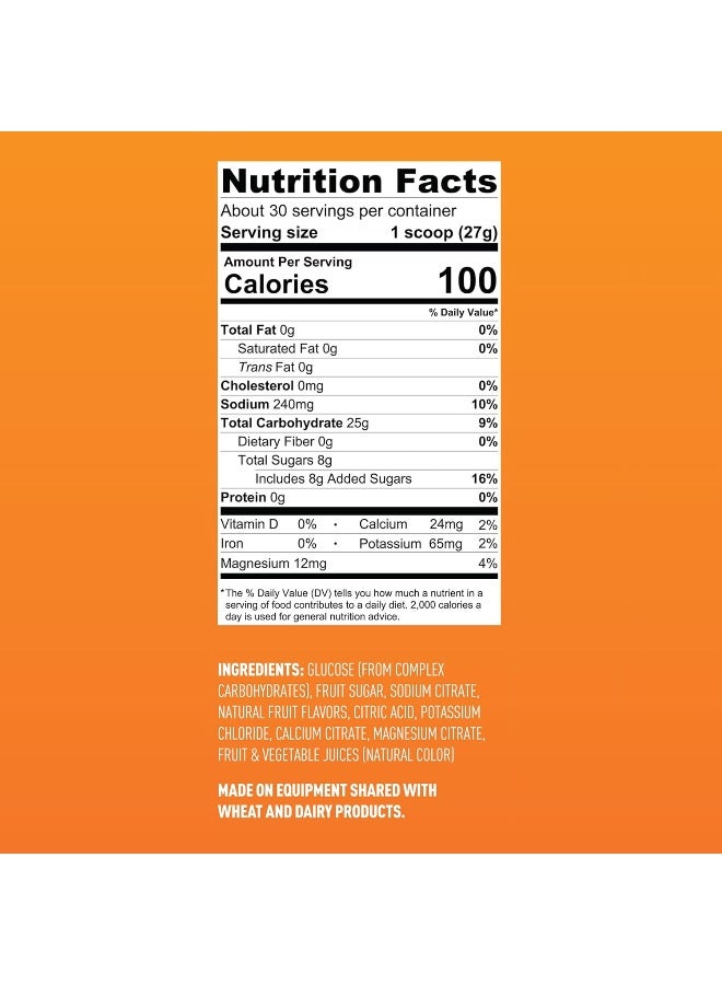 Fluid Performance - Low Sugar Endurance Fuel Sports Drink Mix with Electrolytes, All Natural Ingredients, Gluten-Free for Before or During Exercise (Fresh Citrus) - Image 5