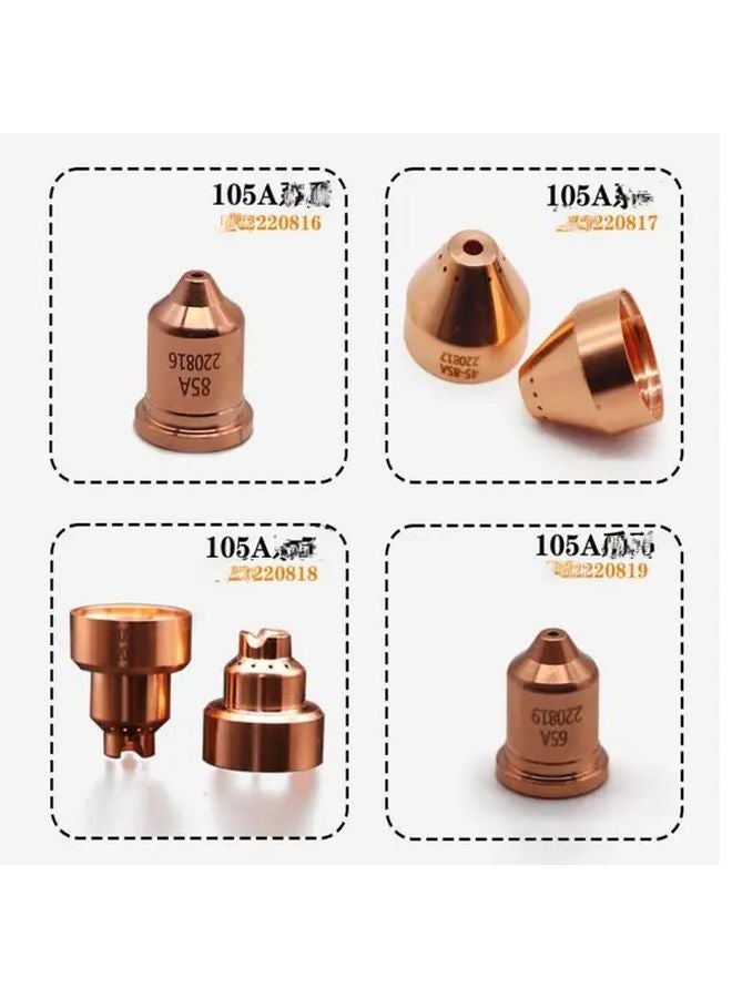 Excellent Nozzle 220990 Plasma Electrode Cutting Swirl Protective Cap Welding Accessory - Image 5