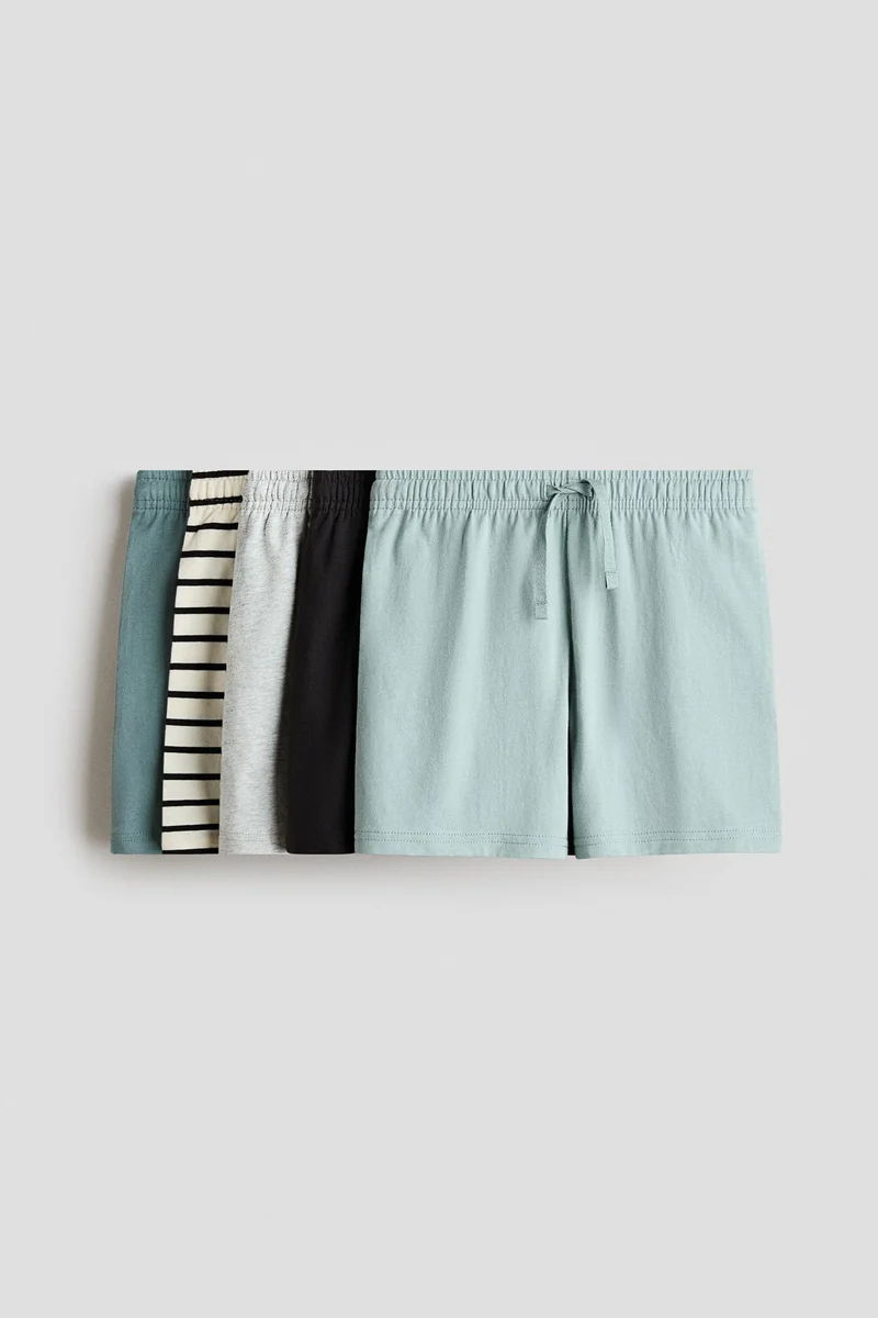 H&M 5-pack cotton jersey shorts