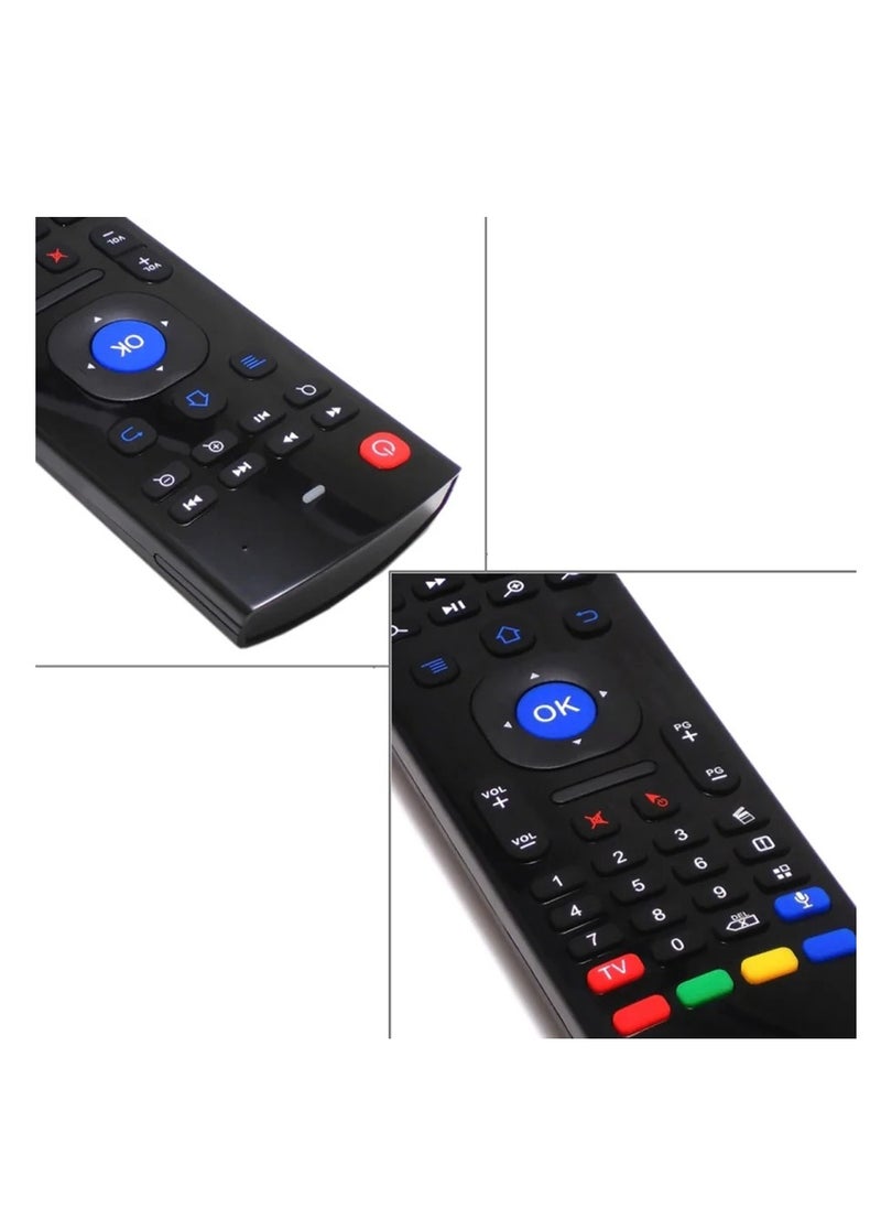 Generic Wireless Air Mouse with Mini Keyboard with Gyroscope, Infrared Learning, Google Voice Assistant Integration - Empower Your Android Smart TV Box  - Image 5