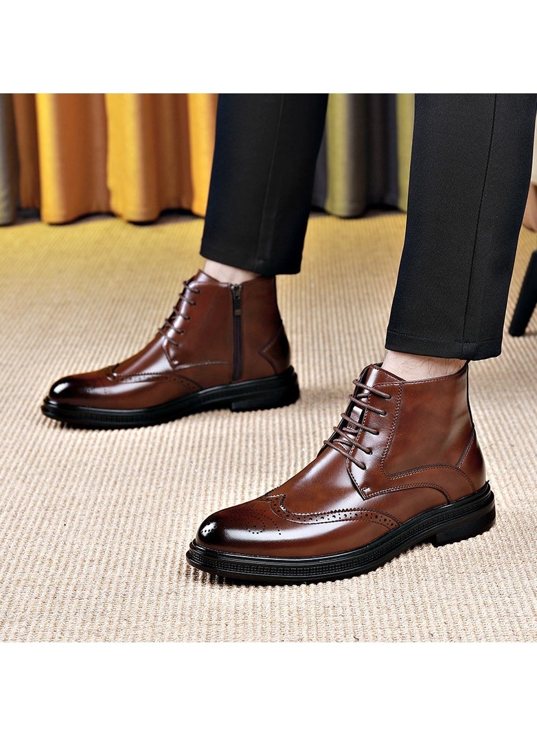 KUYING New Fashion Men's Martin Boots  - Image 3