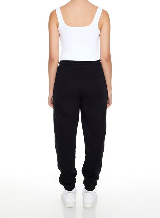 FOREVER 21 Fleece Drawstring Joggers - Image 3