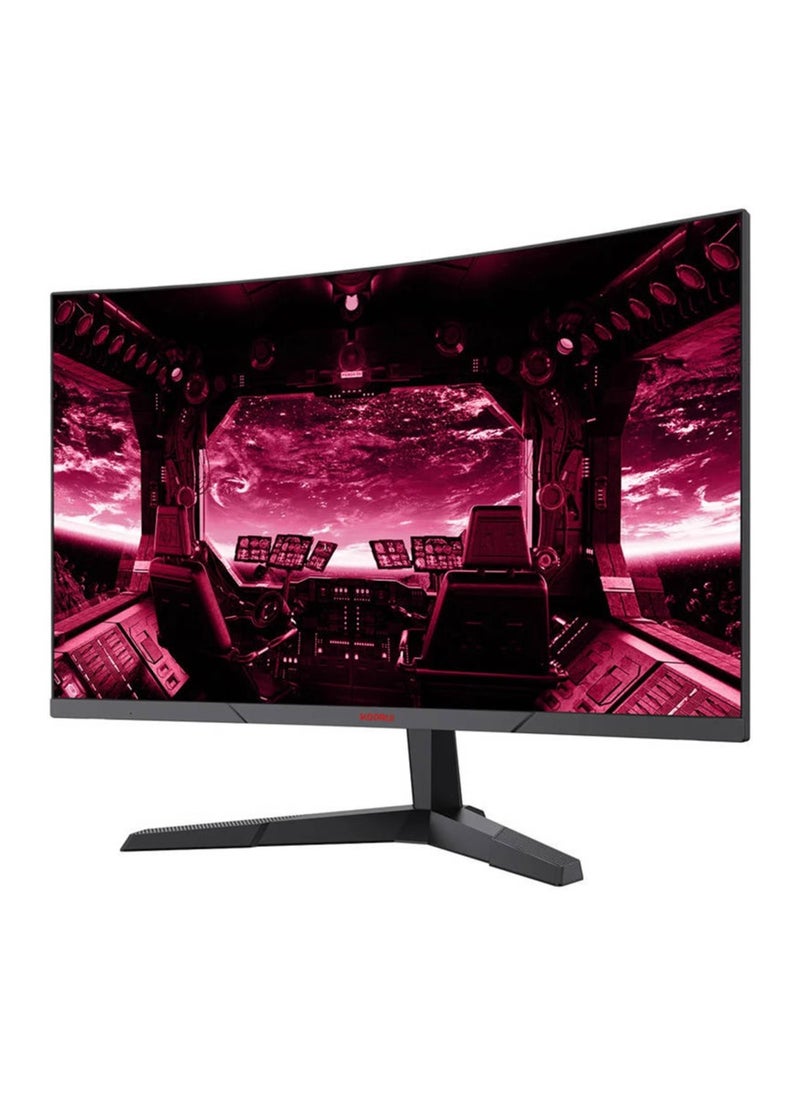 KOORUI - 27-Inch VA QHD Curved Gaming Monitor, 144Hz Refresh Rate, 1800R Curved, 1ms Response Time, FreeSync/G-Sync Technology, 85% DCI-P3 Color Gamut, DP1.2/HDMI*2, Black | 27E6QC - Image 1