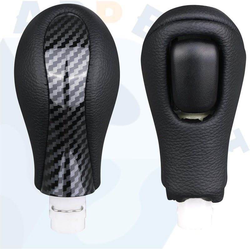 APPERFiT Gear Shift Knob for Automatic Transmission Gear Shifter Carbon Fiber Compatible with Infiniti Q50 2013 2014 2015 2016 2017 Replaces 34910-4GA0A - Image 4