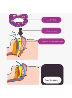 l&wen Kids Sleep Strips, Gentle Lip Sticker, Closed Orthotic Patch, Reduce Mouth Breathing & Improves Nighttime Sleep Mouth Band 30 Pieces for 6+ Kids  - Image 2