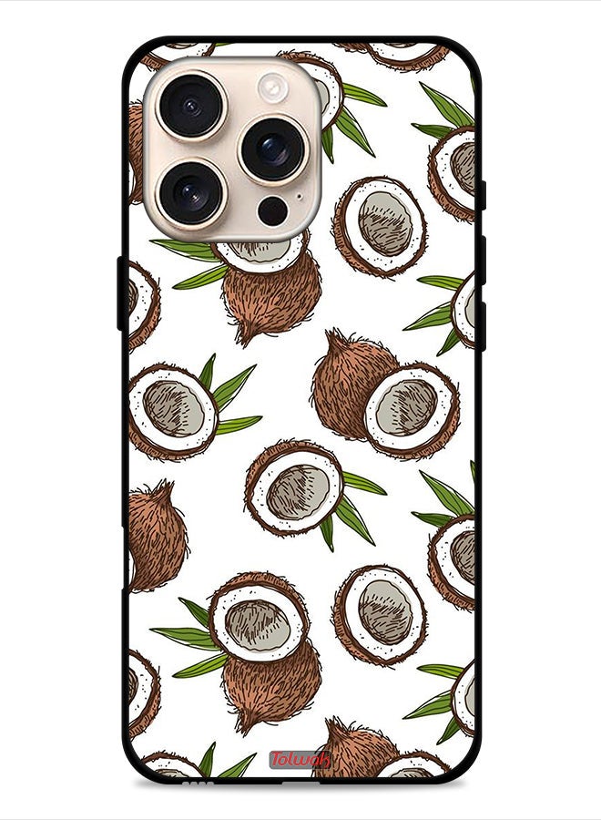 Tolwak Apple iPhone 16 Pro Protective Case Cover Coconut - Image 1