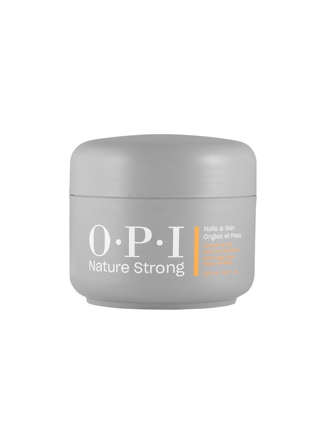 Opi Nature Strong Skincare Hand And Foot Scrub 250ml - Image 1