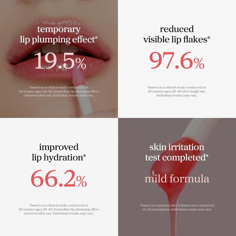 Vegan Appleseed Lip Oil - Appleberry | Long-Lasting, Moisturizing, Plumping, Revitalizing for Dry Lips, Waterproof, No Peel Off, Korean Tint, Hydrating, Nourishing Crystal Clear, 0.12 FL Oz - Image 5