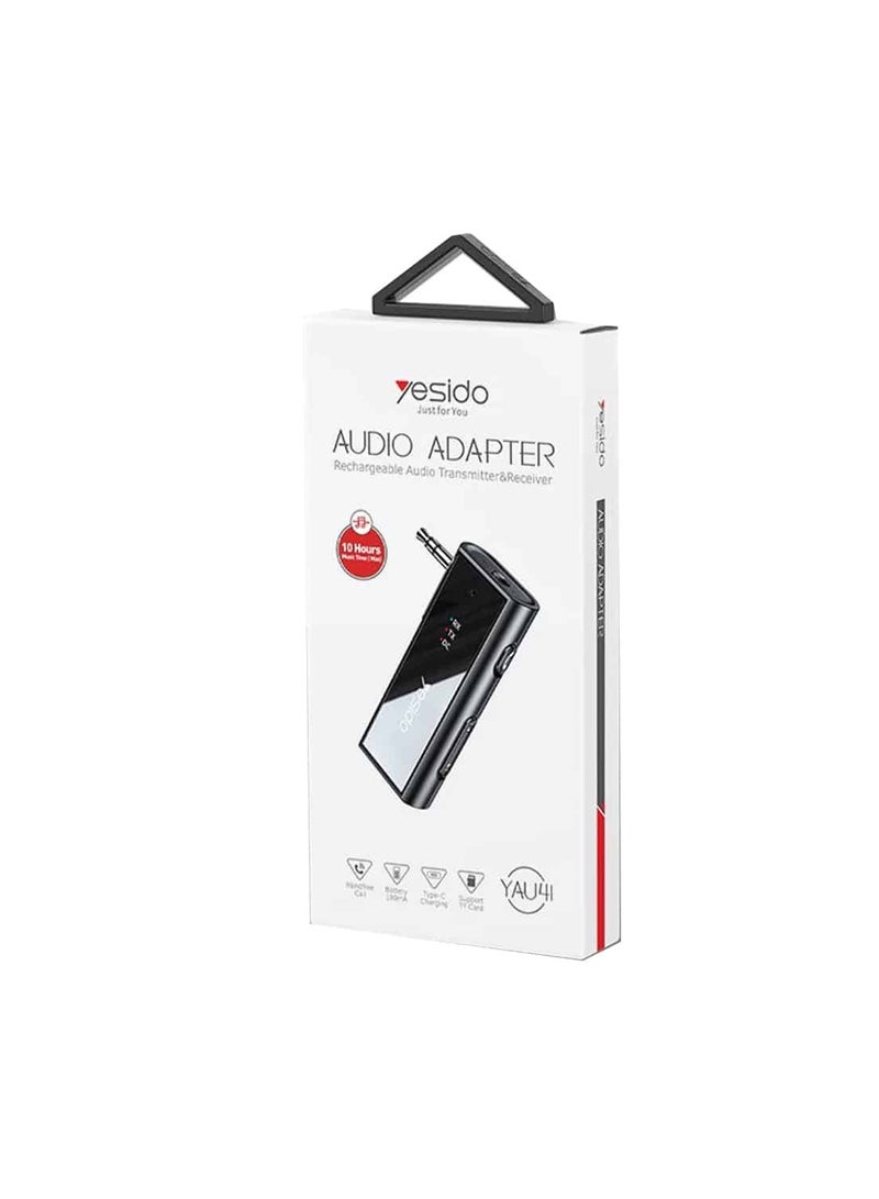 Yesido Audio Adapter, Rechargeable Bluetooth (TX+RX), Yesido YAU41 - Image 4