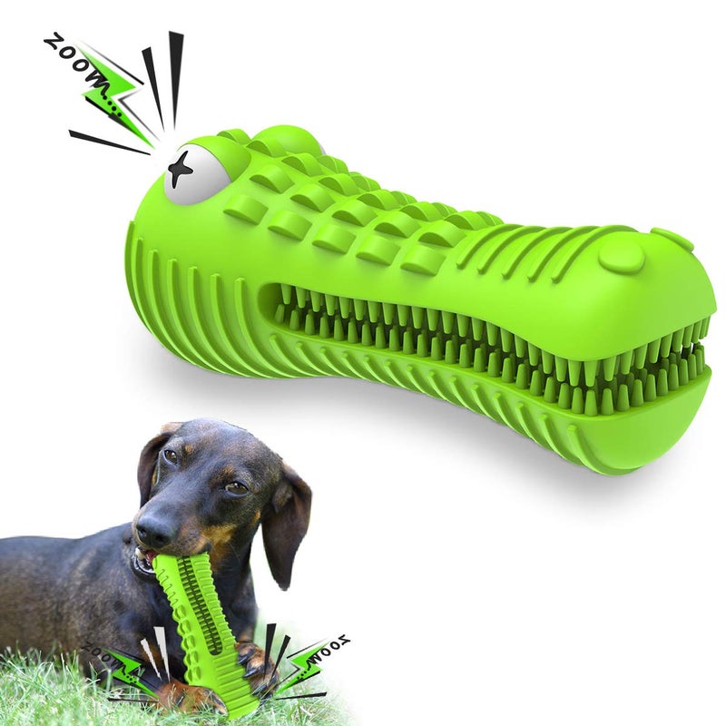 Cutiful Dog Toys for Aggressive Chewers Large Medium Breed Dog Chew Toys Dog Toothbrush Nearly Indestructible Squeaky Interactive Tough Extremely Durable Toys for Medium Large Dogs - Image 1