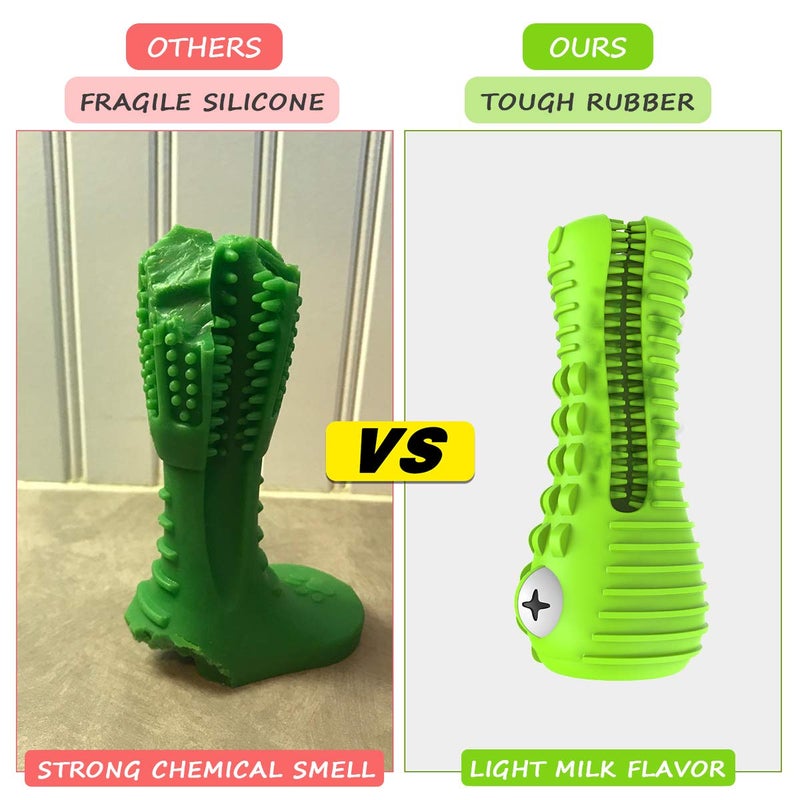 Cutiful Dog Toys for Aggressive Chewers Large Medium Breed Dog Chew Toys Dog Toothbrush Nearly Indestructible Squeaky Interactive Tough Extremely Durable Toys for Medium Large Dogs - Image 3