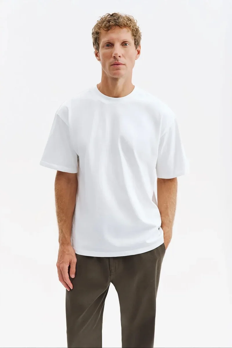 Giesto White GIESTO Men's Cotton T-Shirt for Men | Best Price UAE