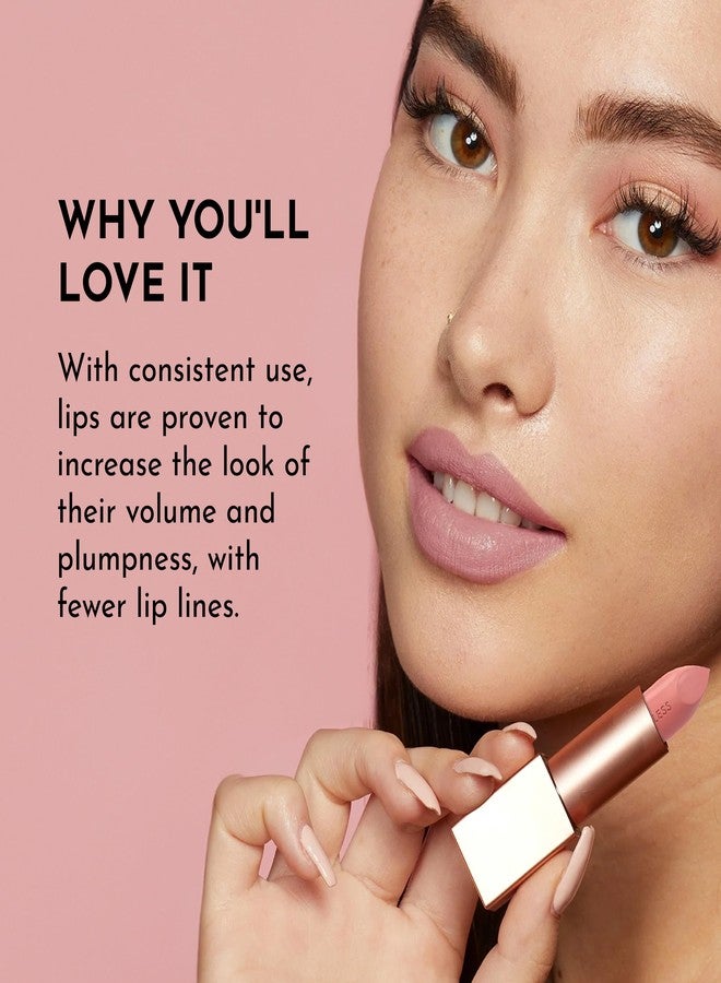 Lawless Forget the Filler Lip-Plumping Line-Smoothing Satin Cream Lipstick, Whos That Lady, Red, 0.1 Ounce - Image 5