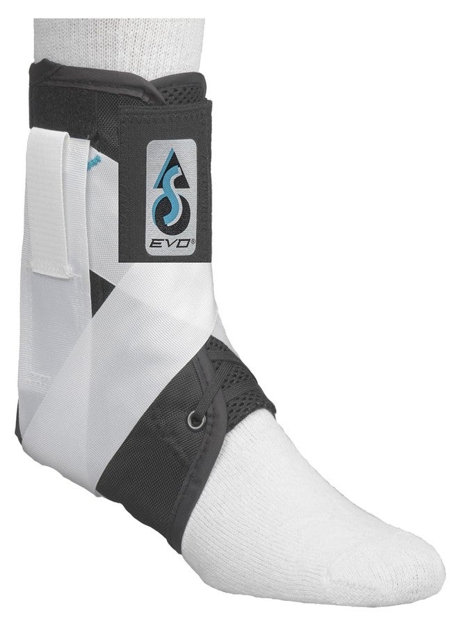 اوسو دعامة تثبيت الكاحل ASO EVO (صغيرة - سوداء) من Medspec/ASO Braces - Image 2