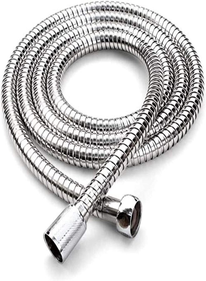 AKDC Shower Hose For Hand Showerhead Stainless Steel Flexible Handheld Shower Hose 5 Ft 60 Inches 1.5 Meters Extra Long Chrome Handheld Shower Head Hose With Brass Coupler - Image 5
