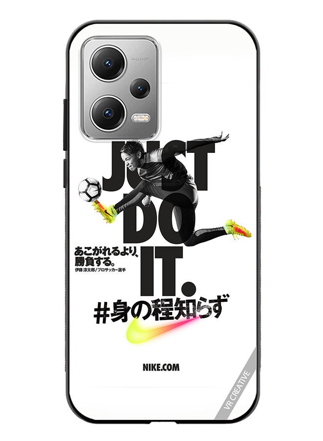 VR CREATIVE Protective Case Cover For Xiaomi Redmi Note 12 Nike Just Do It Design Multicolour - Image 1