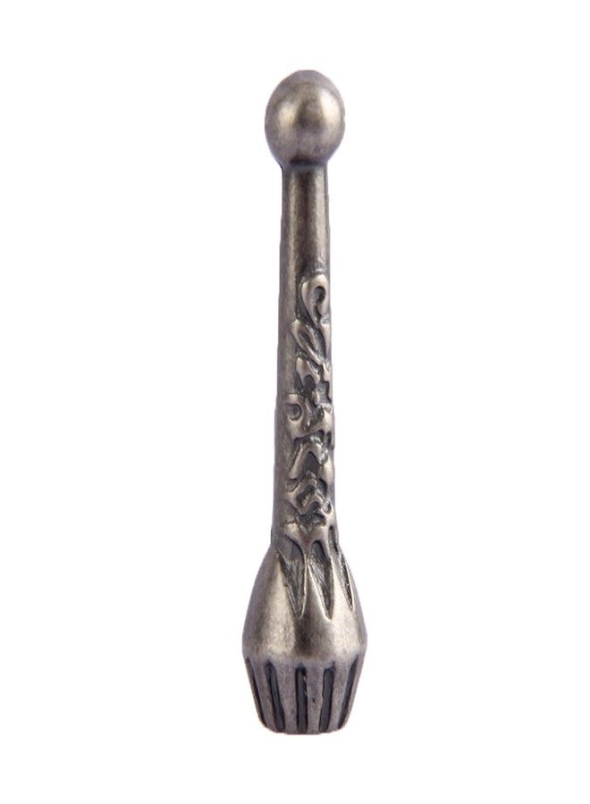 COOLLA Bolo Tie Tips Replacement End Caps 8 Pack, Antique Silver Tone,Antique Bronze (Antique Silver) - Image 4