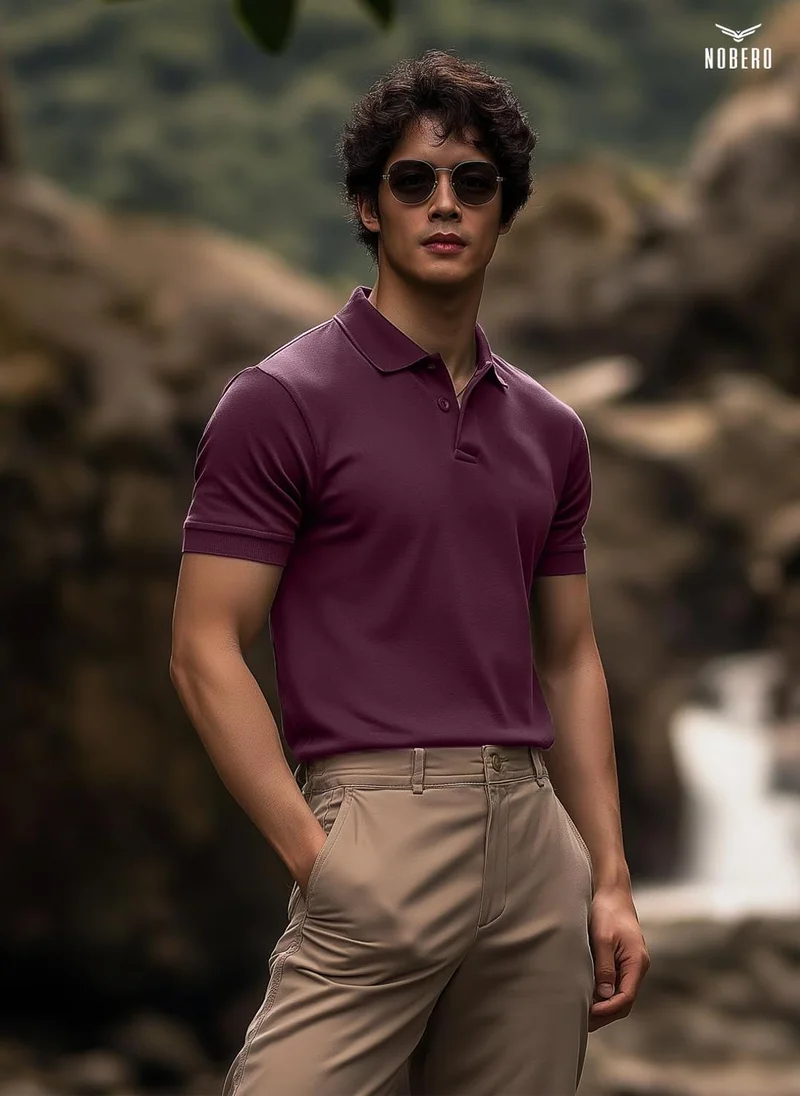 Nobero  Nobero Men’s Polo T-Shirt | Classic Casual Wear for Everyday Use for Men | Best Price UAE