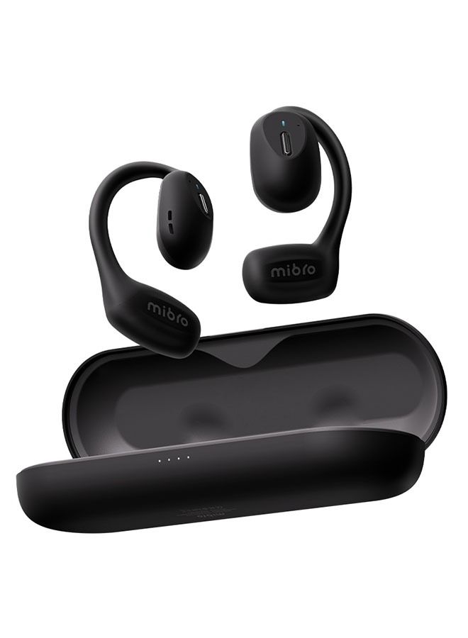 Mibro Bluetooth Headphone Earphone O1 Wireless With Microphone Black Baby-like feel  - Image 4