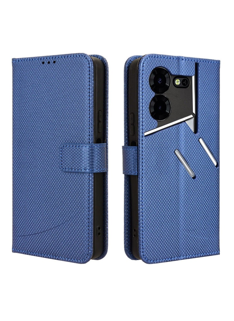 TEAM LUXURY Tecno Pova 5 Pro 5G/LH8n Case Cover Soft Quality Leather Flip Folio Wallet with Card Slots Holder Stand Back Cover Drop-Proof Shock-Proof Protective Cell Phone Back Accessories Protection  - Image 3