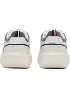 U.S. Polo Assn. Men's White Low-Top Sneakers - Lightweight Lace-Up Design  - Image 5