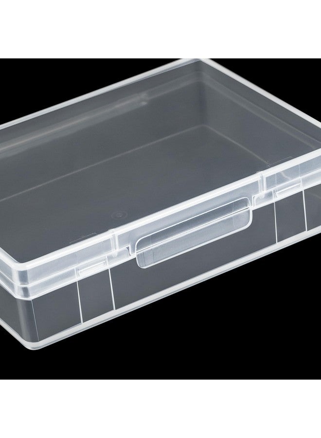 Tebery Tebery 24 Pack Blank Playing Card Case Clear Card Deck Box Snaps Closed, Empty Plastic Storage Box Card Holder Organizer for Bank Card, Business Card, Game Card, PTCG Cards  - Image 4