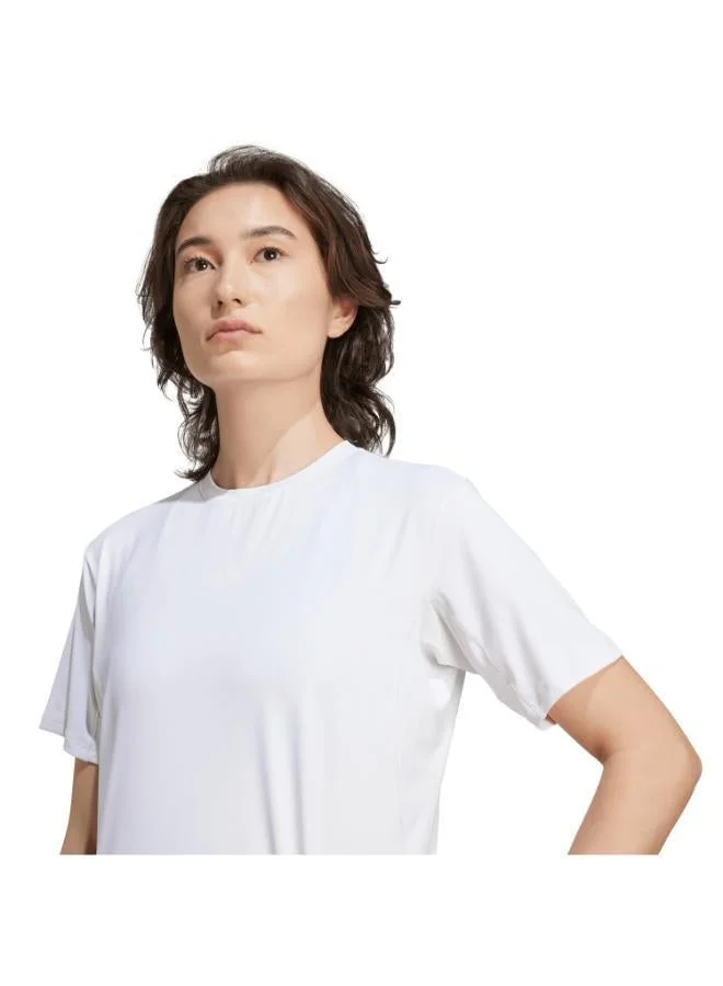 Adidas  Designed For Training Go To T-Shirt for Women | Best Price UAE