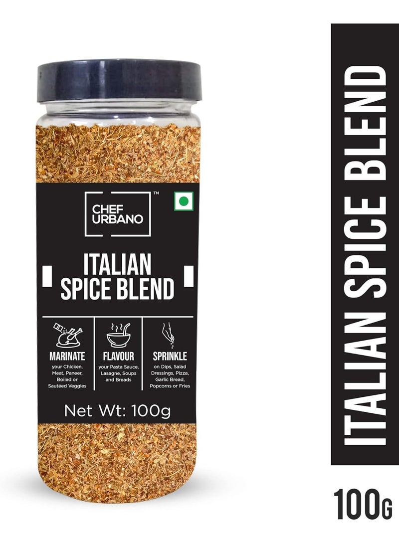 شيف مزيج التوابل الإيطالية 100 جرام مزيج توابل إيطالي طبيعي وصحي بالكامل للبيتزا والمعكرونة والسلطات والخبز والتوابل والأعشاب والتوابل الفاخرة نباتي - Image 4
