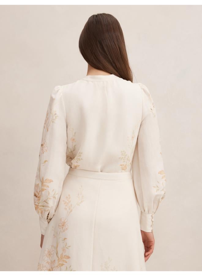 forever new Parker Placement Print Top - Image 2