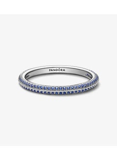 PANDORA Pandora ME Blue Pavé Ring, Size 52  - Image 2