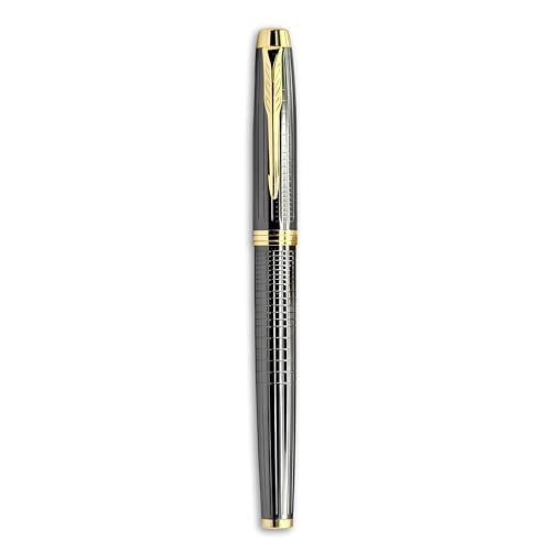 THE VENTI Venti Fountain Pen – Metal Luxury Pen, Schmidt Nib (Medium), Best Pen Gift Set for Men & Women, Professional, Executive, Office, Nice Pens,Return Gift (F109-Grey) - Image 4