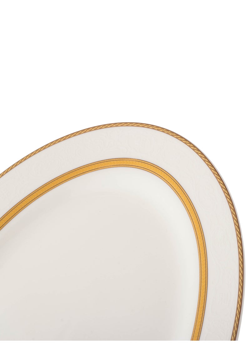 Dania 75-piece dining set made of pure porcelain with elegant and modern decor, suitable for all occasions and for 12 people  - Image 4