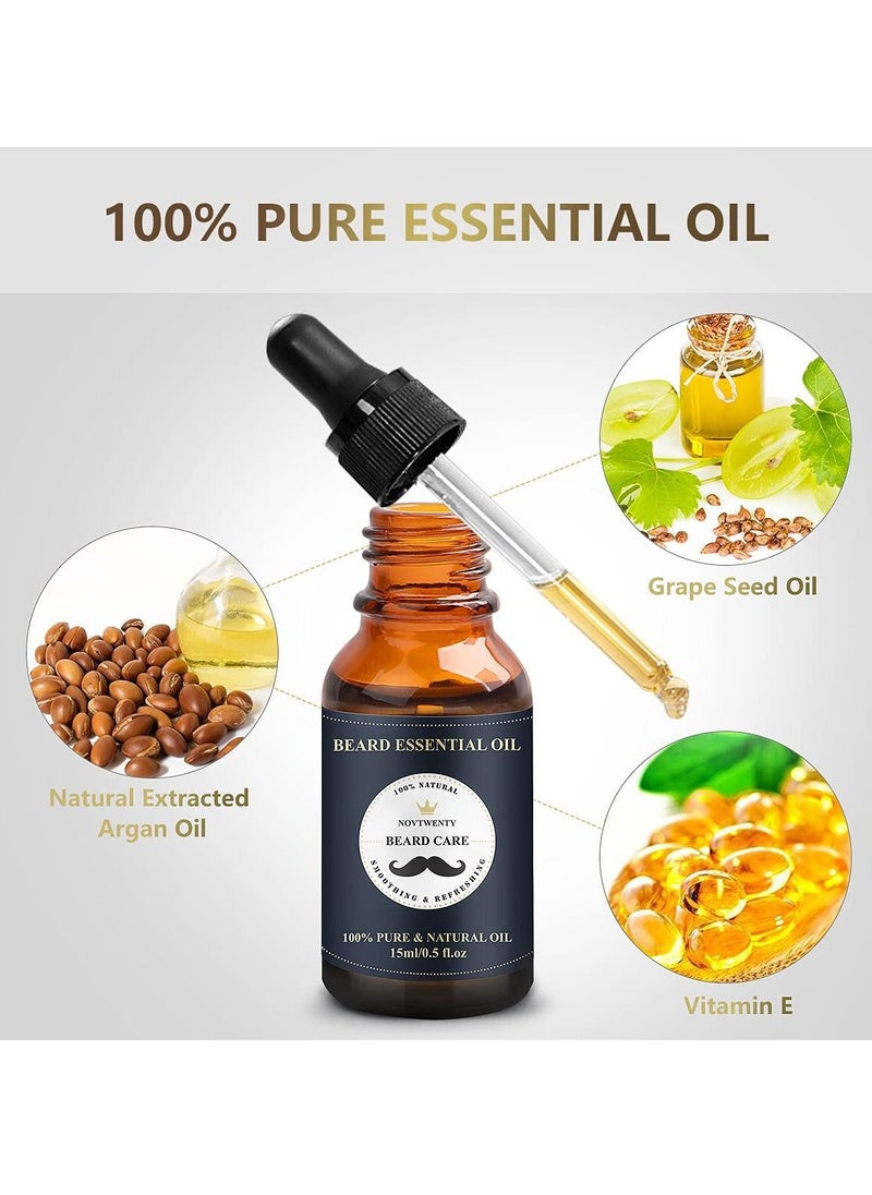 NOVTWENTY Beard Growth Care Essential Oils Set of 10  - Image 4
