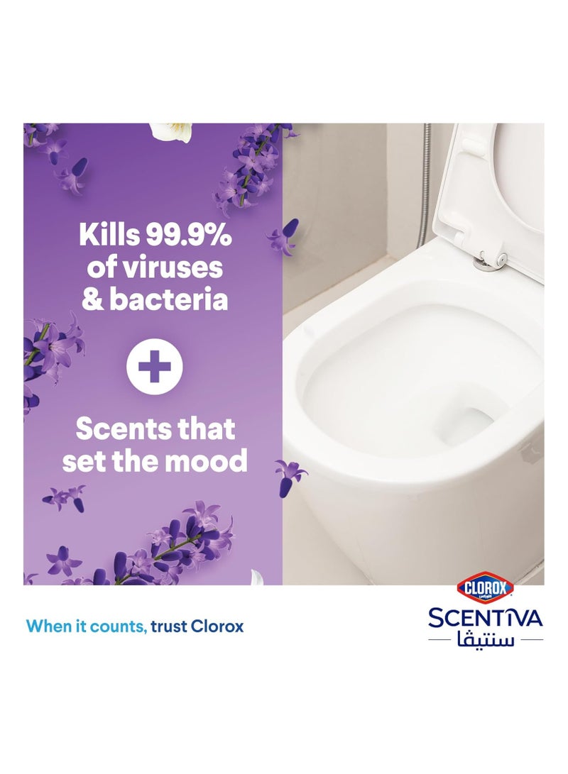 Clorox Bleach Liquid Original Scent And  Scentiva Toilet Cleaner Tuscan Lavender 3.78L + 709ml - Image 5