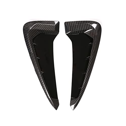 LLKUANG Carbon Fiber Style Side Wing Fender Air Guide Vents For BMW X5 F15 X5M F85 2014-2018P(without label) - Image 1