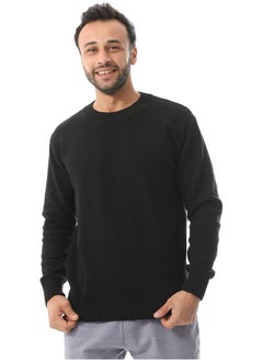 Andora Round Collar Slip On Pullover_Black  - Image 4