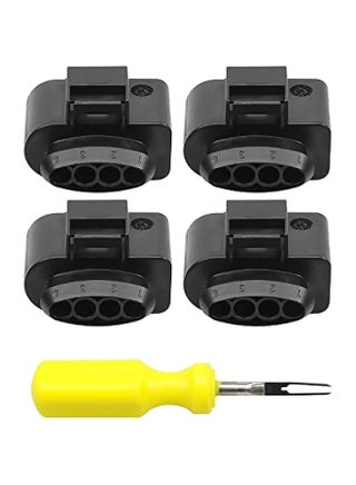 Ignition Coil Connector Repair Kit with 4PCS Harness Plug and 1PCS 0.3CM Space Take-up Tool Fit for VW Passat Phaeton Polo SKODA Octavia Rapid Superb Yeti AUDI A1-A8 Q7 TT Replace 4B0973724 - pzsku/Z81CA87E8370FD8A9D251Z/45/_/1733818431/3973ce6f-7524-4468-a052-684389257dfb