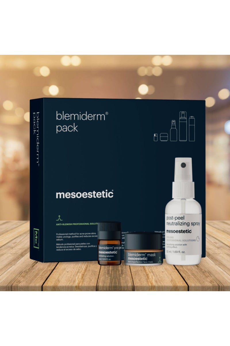 Mesoestetic Blemiderm Pack - Professional Use Anti-Blemish 1unit - Image 2