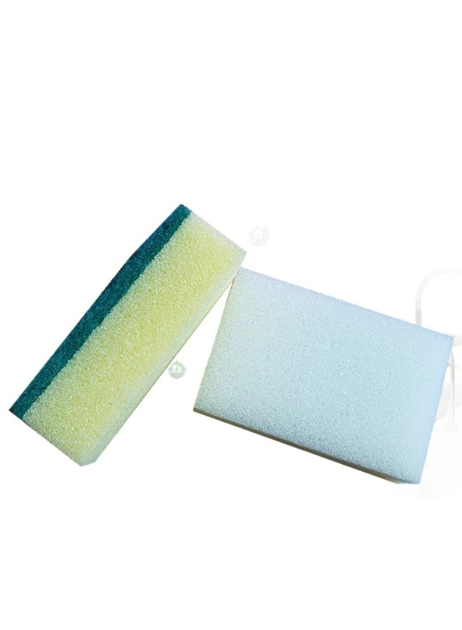 Rainbow dishwashing Sponge 10 pcs multiple color - Image 3