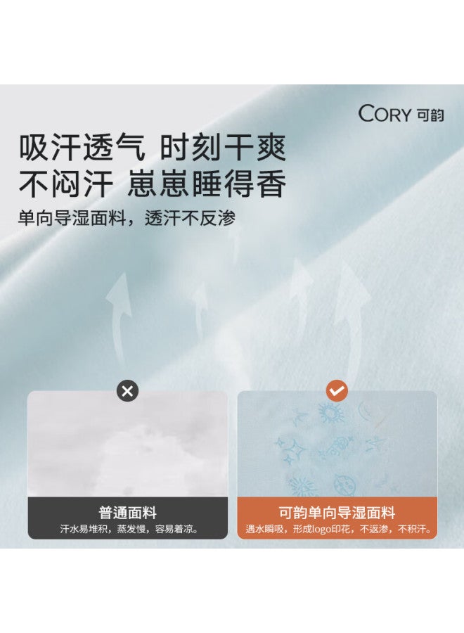 Cory Children's Pillow Baby Infant Student Washable Breathable Silicone Pillow 1-3-6-12 Years 2.5cm Pink - Image 2