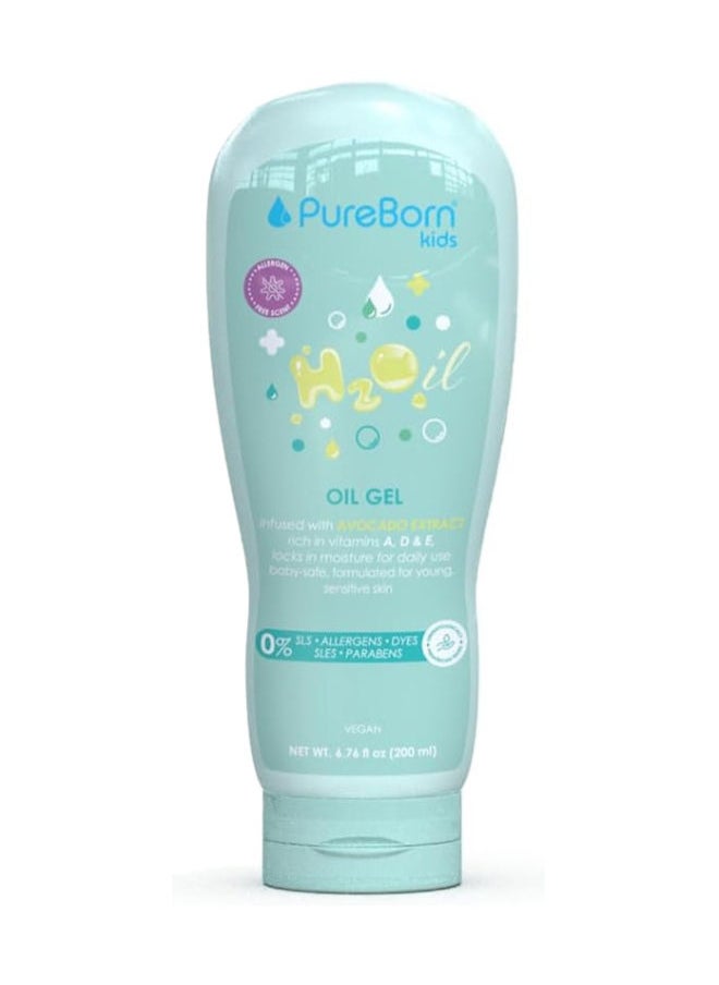 PureBorn Baby Oil Gel 200ml  - Image 1