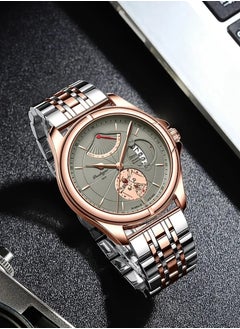 Men’s Analog Fashion Stainless Steel Quartz Luminous Wristwatch 41mm - pzsku/Z81CAA2E503EDF91EAF69Z/45/_/1697552710/e7a4c70c-6b62-4073-a51c-93cf528e724c