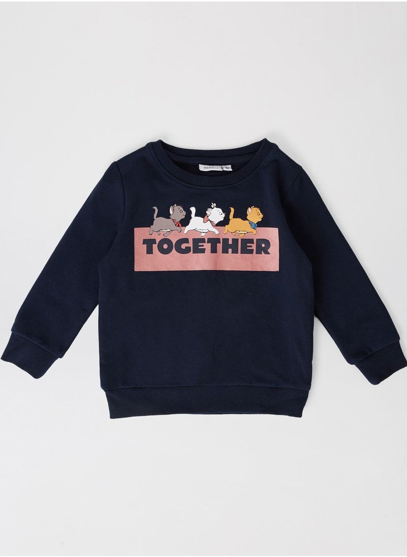 NAME IT - Kids Aristocats Sweatshirt - Image 1