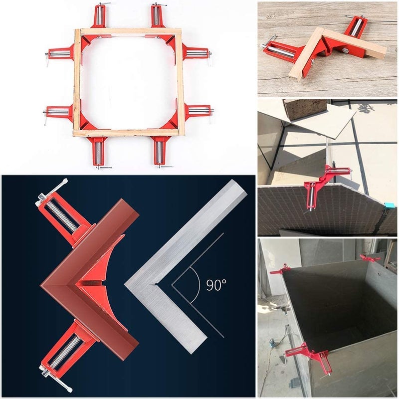 NIKTION Corner Clamps for Woodworking 90 Degree Right Angle Clamps Set of 4 - Image 2